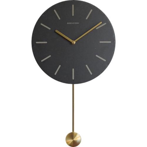 Large Wall Clock Modern Design Living Room Pendulum Clock Silent Bedroom Wall Watches Home Decor Klok Horloge Mural Gift SC662