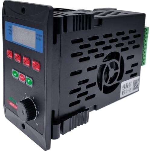 1PCS frequency converter add RS485 400W 750W three-phase motor driver MCU T13-400W-12-H single phase input