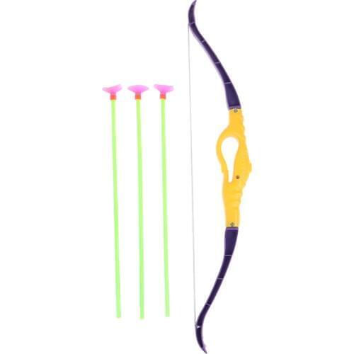 Kids Shooting Outdoor Sports Toy Bow Arrow Set Plastic Toys for Children Outdoor Funny Toys With Sucker Gifts Set Kids Toy