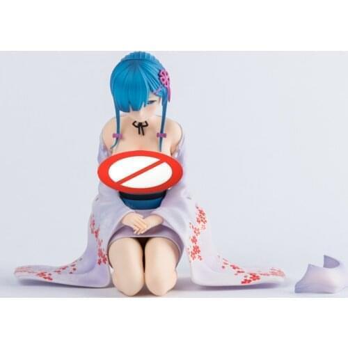 13cm Anime Re: Life a Different World from Zero REM Rem PVC Action Figure Toy Game Collectible Model Doll Gift