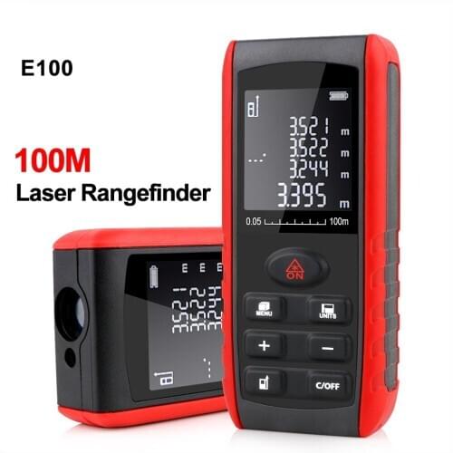 DZYTEK laser distance meter 40M 60M 80M 100M rangefinder Digital laser range build measure device test tool Measuring Device