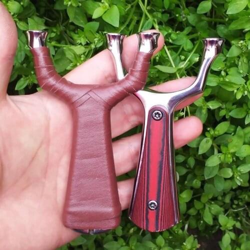 Powerful Slingshot With Rubber Bands Slingshot Outdoor Hunting Slingshot Shooting Steel Balls Tools Catapult Hunting