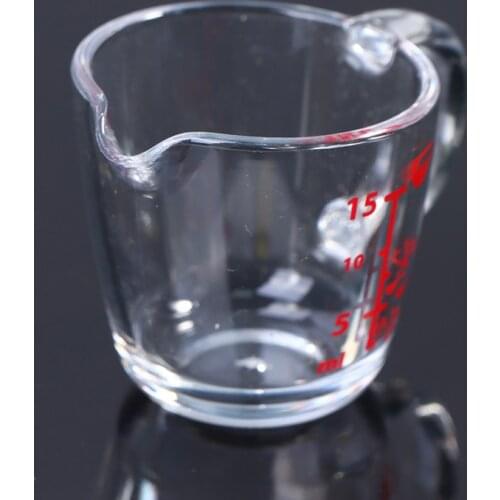 New Arrival Doll House 15ml Plastic Measuring Cup Scale Cup Laboratory MIni Measuring Cup