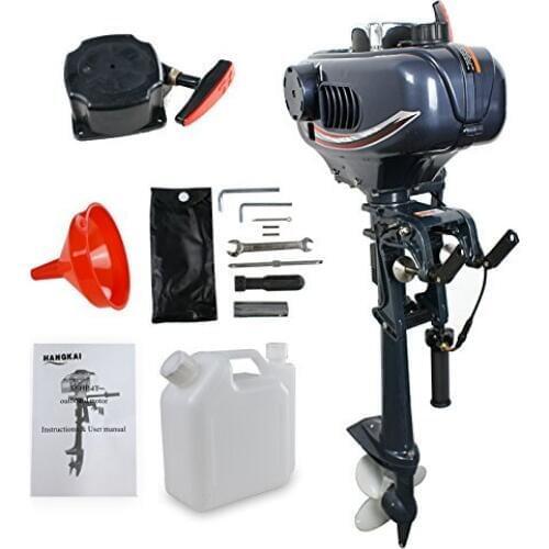 New arriving! Hangkai 3.5P outboard motor marine engine boat motor marine engine gasoline thrusted motor marine engine propeller