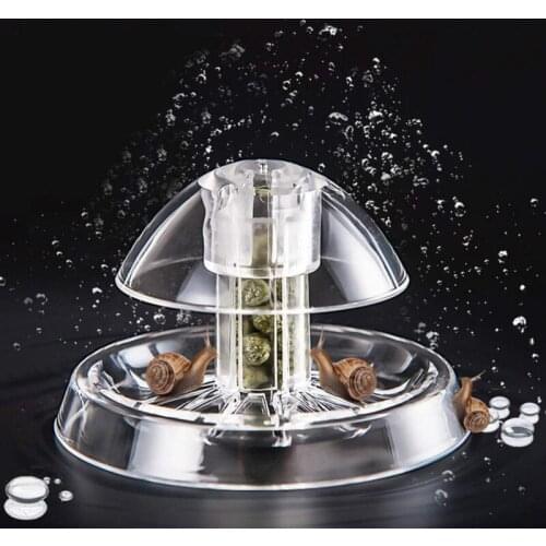 White Clear Snail Trap Catcher Plants Planaria Pest Plastic Catch Tool Plant Tank Box Aquarium Environment Clean Hot Sale