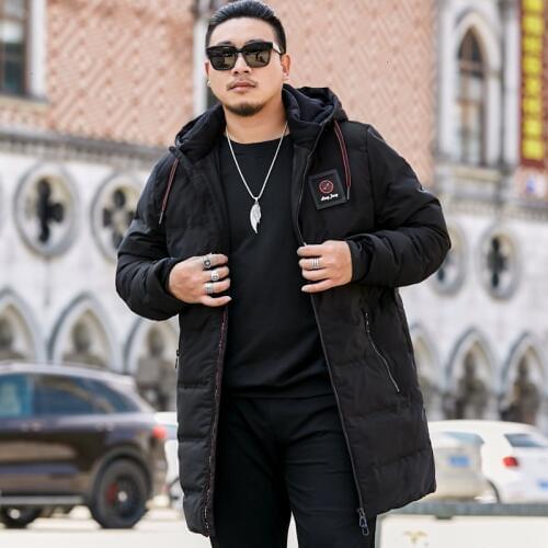 BIG Plus Size 8xl 7xl 6xl Down Jacket Men Duck Down Warm Winter Jackets Men Fashion Casual Hooded Thick Warm Windproof Outerwear