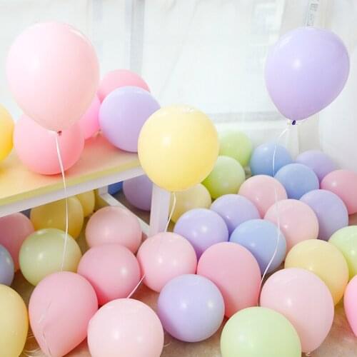 10/20/30Pcs 10inch Macaron Latex Balloons Pastel Candy Balloon Birthday Party Wedding Decoration Baby Shower Decorate