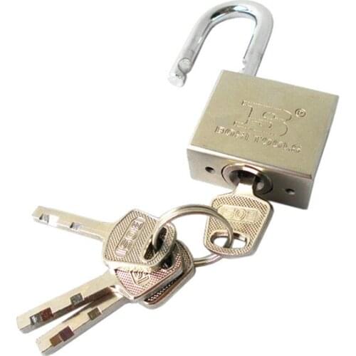 SIJIBOSI 30mm brass padlock master lock with 4pc keys