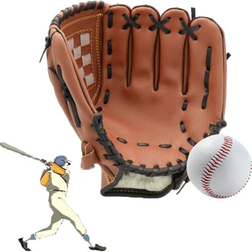 Outdoor Sports Baseball Glove Softball Practice Equipment Adult Man Woman Training Practice Equipment Left or Right Hand