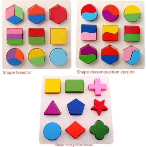 TUSUNNY Learning baby Education Wooden Toys Childrens Puzzle 3D Magic Cube Childrens Educational Toys