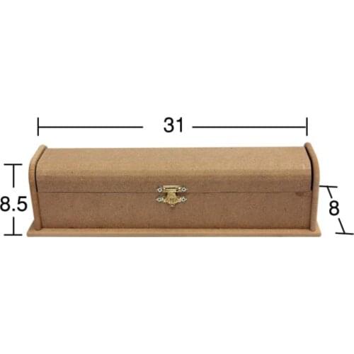 KU324 Clip-On Box, Can Be Painted Wood Mdf Box