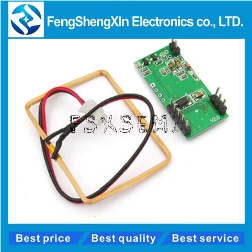 1PCS New UART 125Khz EM4100 RFID Card Key ID Reader Module RDM6300 (RDM630) For Arduino