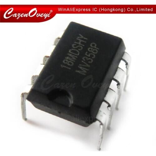 10pcs/lot LMV358P LMV358 DIP-8 In Stock