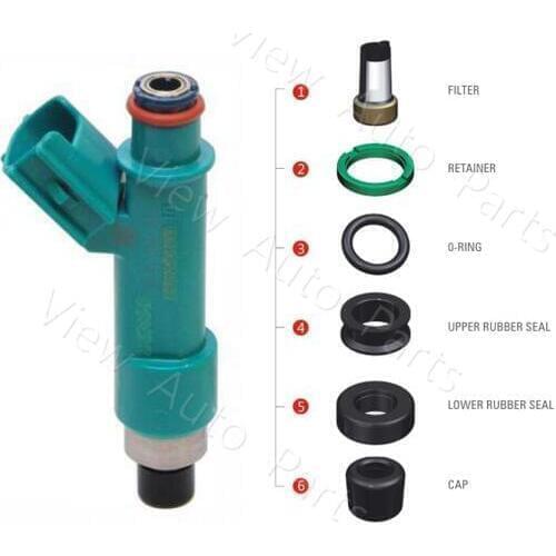 200 sets Fuel Injector Repair Service Kits For OEM 232090H030 Toyota Camry Corolla Highlander Scion tC 2.4L VD-RK-0212
