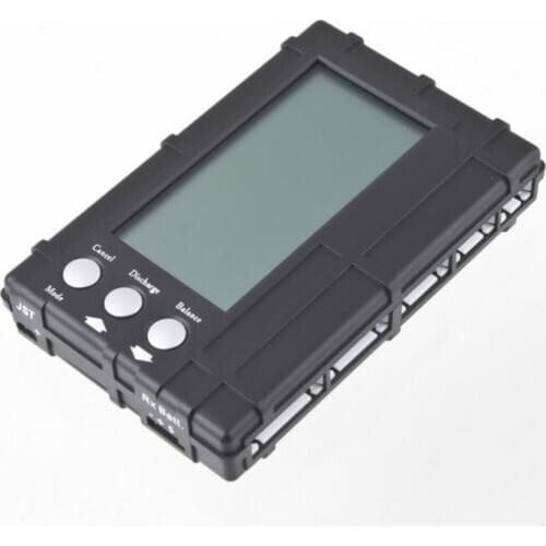 3 in 1 LCD Discharger Balancer Meter Tester for 2-6S lipo Li Fe Battery Digital Battery Capacity Checker Controller Tester