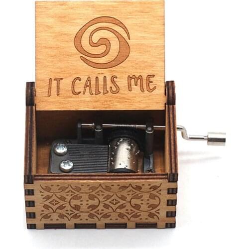 Anonymous Music Box 18 Note Mechanism Antique Carved Music Box Crafts Queen Music Box Gift You Are My Sun