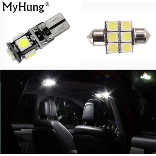 For Hyundai I30 2013 Interior Dome Map trunk Lights Package Kit Car LED Lamp Auto Accessories Car LED 12v Bulb 4pcs Per Set