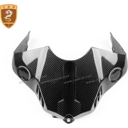For YAMAHA YZF R1 2015-2018 Twill Carbon Fiber Tank Cover/ Tank Guard GLOSSY Finish
