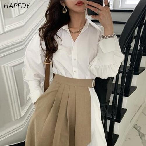 HAPEDY Fashionable Shirt Dresses