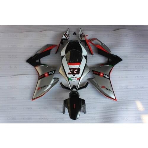 Fairing Kits for RS4 RS125 2015 RS 4 125 Fairings 2015 for Aprilia RS4 125 Abs Fairing 2012 - 2015 Silver Black White