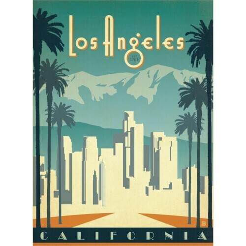 400X300MM jumbo fridge magnet LOSANGELES Home office toolbox metal surface ferrous surface SFM-025