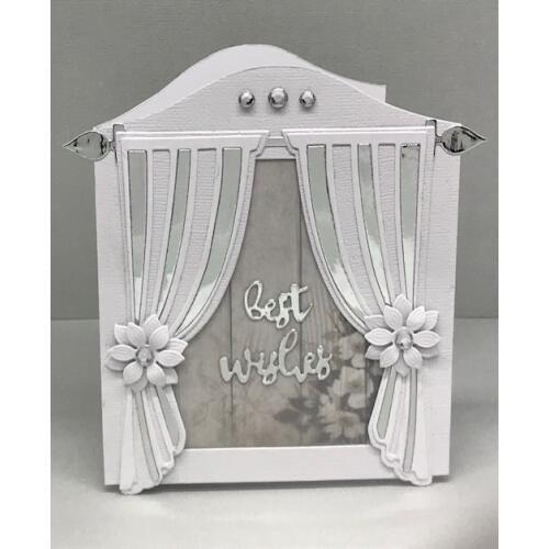 Curtain Metal Cutting Dies Stencils for DIY Scrapbooking Stamp/photo album Decorative Embossing DIY Paper Cards