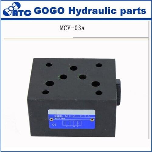 GOGO MCV 03 Series Modular Throttle Check Valve