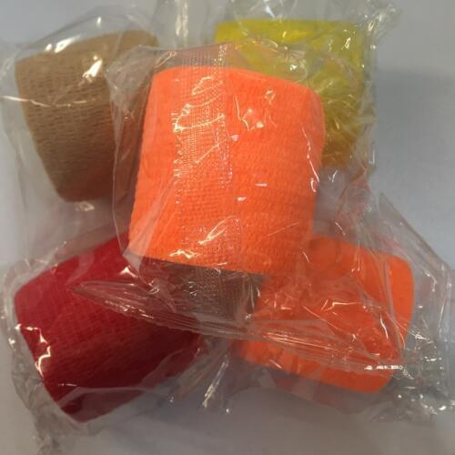 Disposable Self Adhesive Elastic Bandage For Handle With Tube Tightening Of Tattoo Accessories Random Color