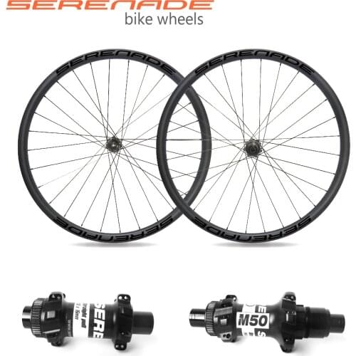 Serenade Bikes Hardtail Wheels MTB Bicycle Carbon Wheelset 29 Inches Electric Velo Accessories XDR Hub With Sapim CX-RAY Spoke