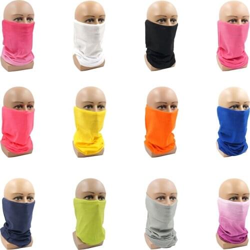 Outdoor Scarf Mask Variety Turban Magic Scarves Face Mesh Headband Skull Neck Bandanas for Men Women Bicycle Head Ski Headwear