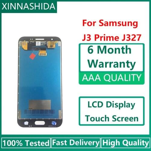 For SAMSUNG Galaxy J3 prime 2017 J3 Emerge J327 j327W J327V J327T J327P LCD Display Touch Screen Digitizer Assembly Replacement