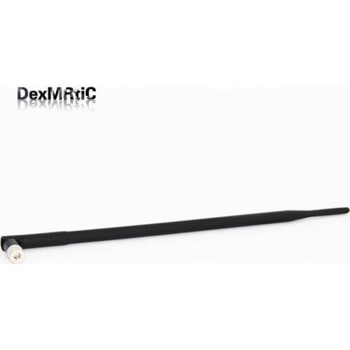 1PC 433Mhz Antenna 3dbi gain Omni With SMA Male Plug Connector Rubber Antenna 395mm long wholesale