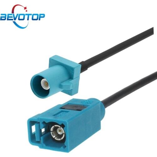 1PCS FAKRA Z Type Male to Female RG174 Coax Cable Auto Car Navigation GPS Antenna Extension Pigtail