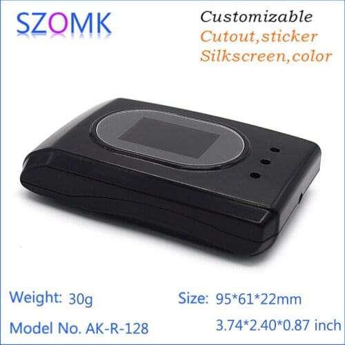 4 pcs, 95*61*22mm diy instrument housing box szomk card reader electrical plastic enclosure project box plastic housing case