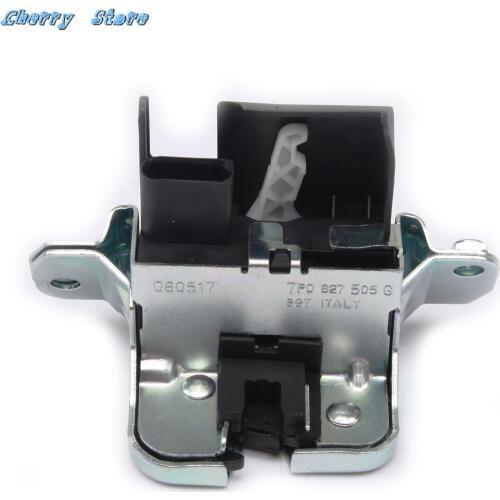 7P0827505L New Genuine Rear Trunk Lock Block Rear Hatch Cover Lock For VW Touareg Sharan Seat Alhambra 7P0827505G 7P0 827 505 G