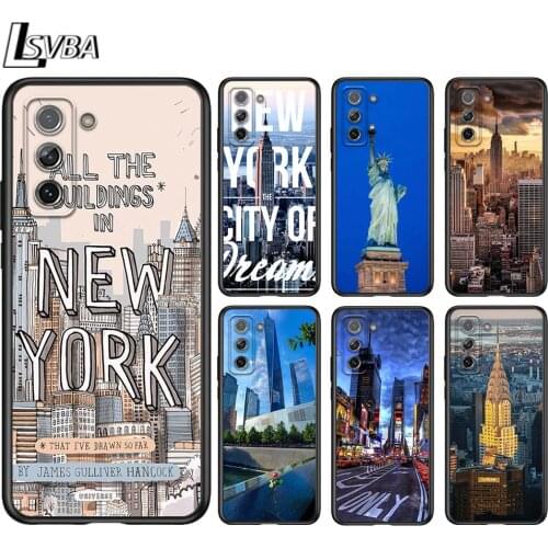 New York City for Samsung S20 FE Ultra Plus A91 A81 A71 A51 A41 A31 A21 A11 A12 A72 A52 A42 A32 A12 Phone Case