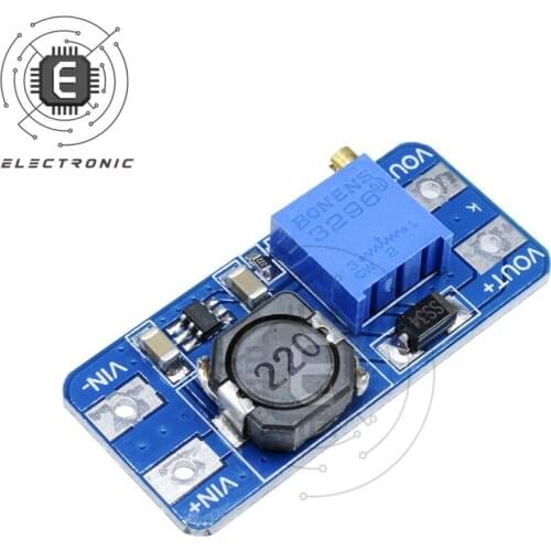 MT3608 DC-DC Voltage Stabilized Power Supply Module Adjustable Boost Step-up Board 2A Voltage Regulator