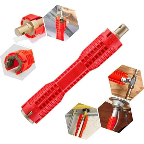 JINRUI Sink bathroom wrench plumbing installation tool household plumbing faucet sink angle valve sink repair and removal