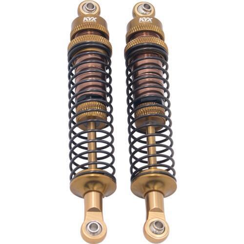 Hydraulic Metal Shocks Absorbers For 1/10 Scale RC Crawler Toys Cars Axial Scx10 4WD D90 Model Car Parts Accessories L=100MM