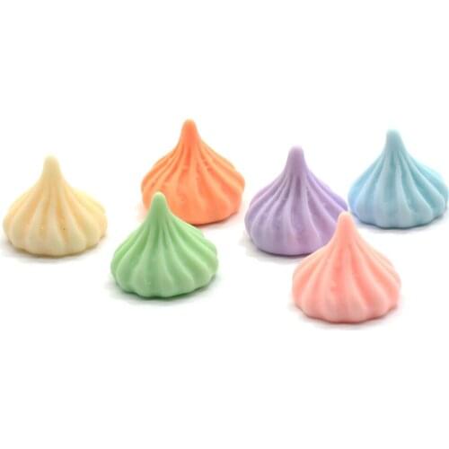 Cute 3D Simulation Marlin Sugar Cream Resin Cabochon Miniature Candy Diy Resin Accessories Cake Model Decoration Orname