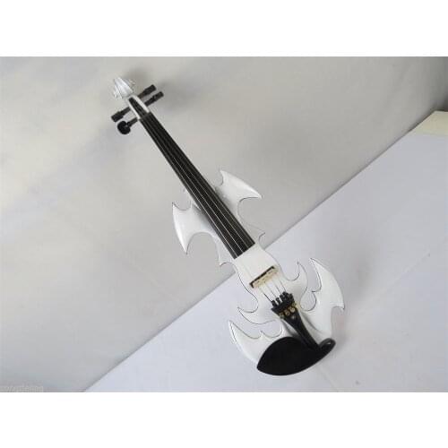 New model white color SONG Brand art streamline 4 string 4/4 electric violin