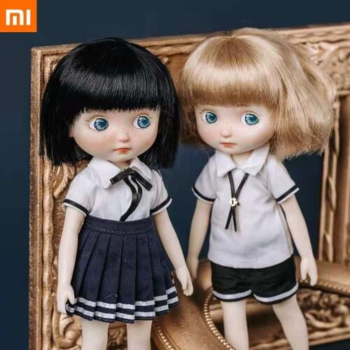 Pre-sale Xiaomi Monst Savage baby rubber doll height 20 cm cabinet exquisite childlike princess girl gift toy 3 styles