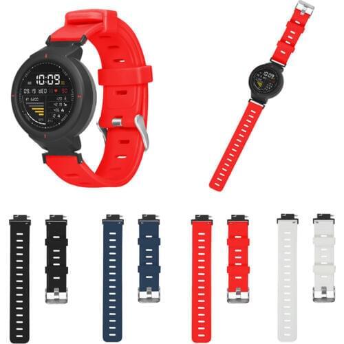 For Xiaomi Amazfit Verge Strap Soft Silicone Smart Watch Band Replacement Bands Bracelet Sports Straps for Huami Amazfit Verge 3