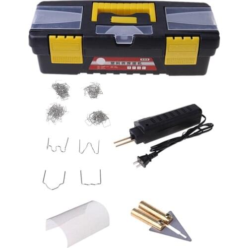 Stapler Bumper Fender Fairing Welding Gun Plastic Repair Kit Welder Staple Car Fuel Supply System