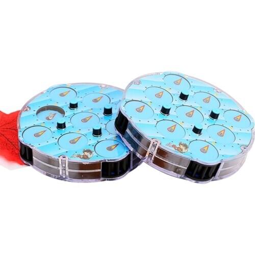 LingAo Magic Clock Cube ABS Cubo Magico Cube Watch Intelligence Gear Cube Toys Cube Clock for Children Boy Gift