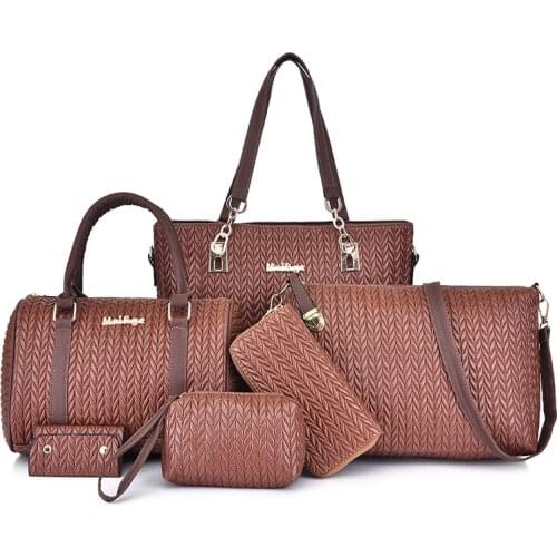 Womens Handbag Ladies Fashion Should Bags Large Capacity PU leather Messenger Bag A Whole Set OLOEY 2021 New bolsa feminina