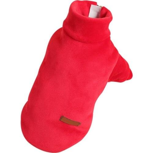 Winter Thicken Warm Pet Coat with Zipper Autumn Dog Clothes for Small Medium Dogs Cats Puppy Costume Jackets Supplies