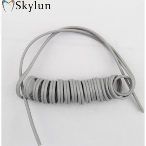 1 PC Dental tube for 3 Way Syringe Tubing Without Connector Silicone Spiral Pipe dental Chair Unit tubing High Quality SL1119