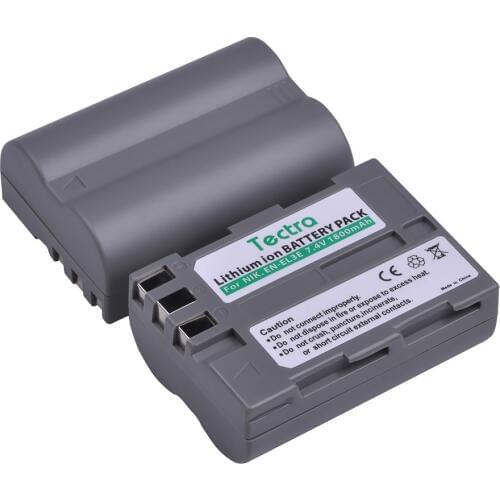 Tecrta 2pc EN-EL3E EN EL3E ENEL3e Camera Li-ion Battery for Nikon D30 D50 D70 D70S D90 D80 D100 D200 D300