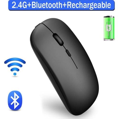 Wireless Mouse Bluetooth Rechargeable Mouse Wireless Computer Silent Mause Ergonomic Mini Mouse USB Optical Mice for PC Laptop